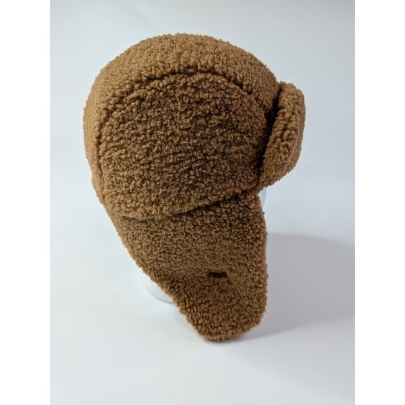 Ugg UGGFluff Trapper Hat Brown Adult Small - Picture 5 of 8